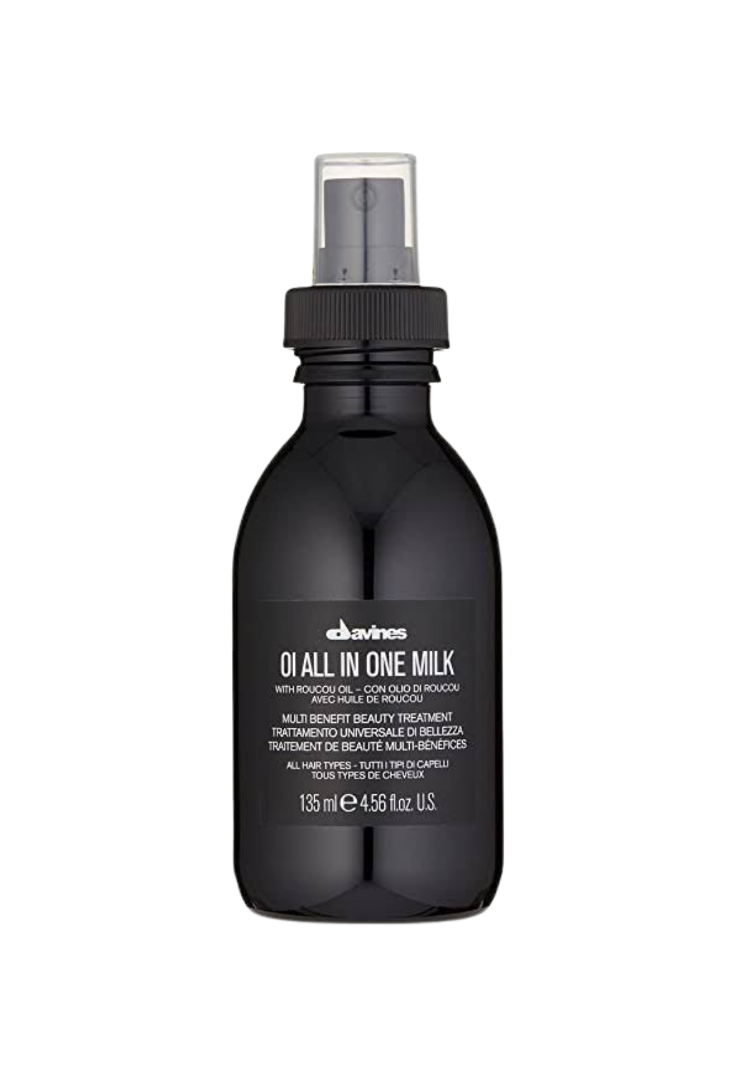 All In One Milk 135ml Spray Hidratante Termoprotector Davines