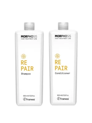 Repair Dúo 1L Shampoo Acondicionador Reparación Morphosis Framesi