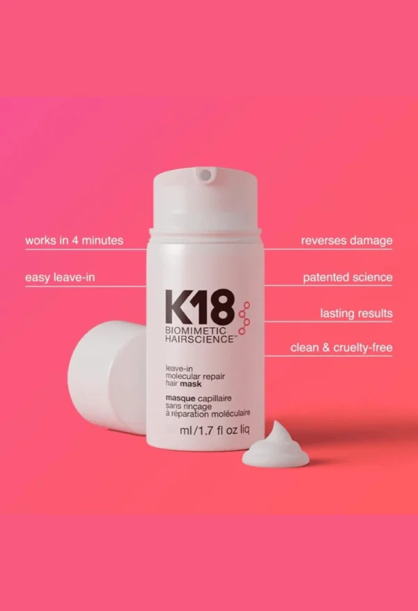 K18 Mascarilla Capilar Reparadora Molecular 15ml