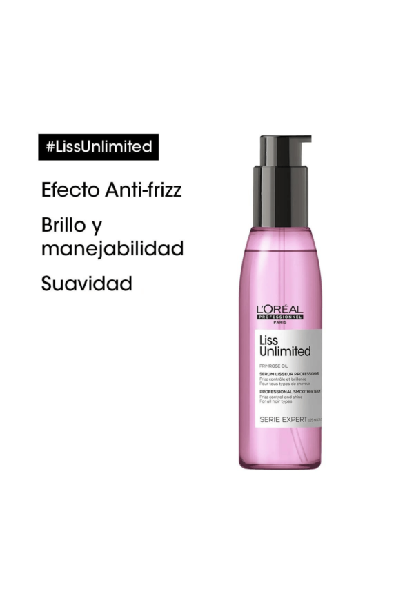 Liss Unlimited Pack Anti Frizz Shampoo + Mascarilla + Óleo Loreal Professionnel