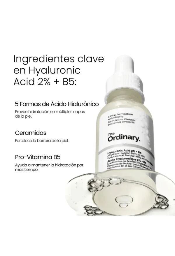 Hyaluronic Acid 2% + B5 60ml Serum Hidratante The Ordinary