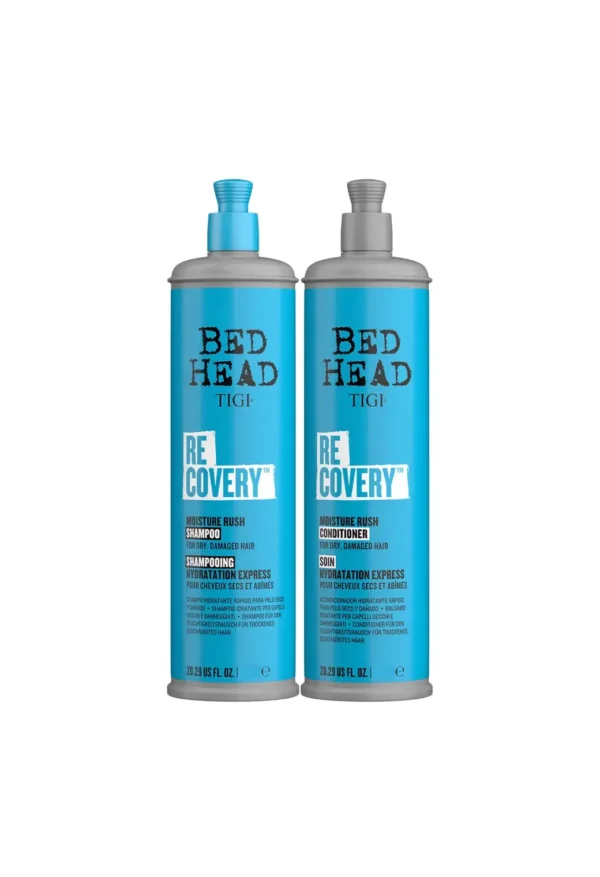 Recovery Dúo 400ml Shampoo + Acondicionador Hidratación TIGI Bed Head