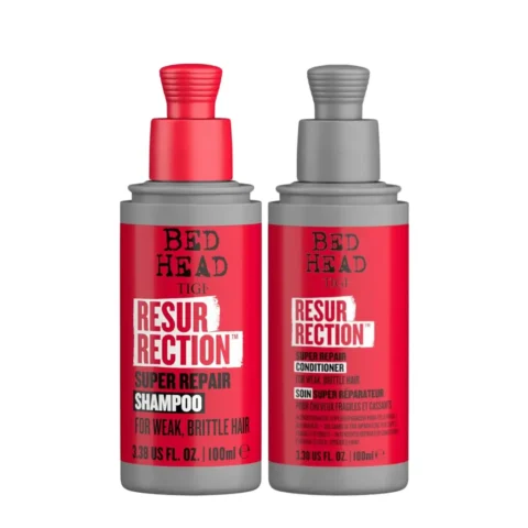 Resurrection Dúo 100ml Shampoo Acondicionador Travel Size TIGI