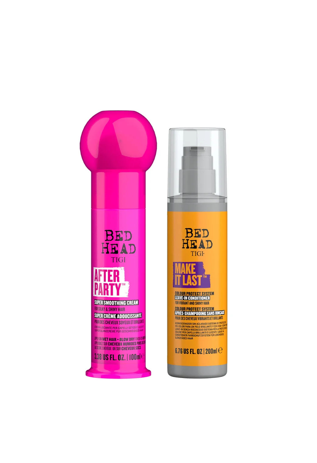 After Party 100ml + Make It Last 200ml Hidratación Antifrizz TIGI Bed Head