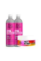 Self Absorbed Tripack 750ml Shampoo + Acondicionador + Mascarilla Treat Me Right TIGI